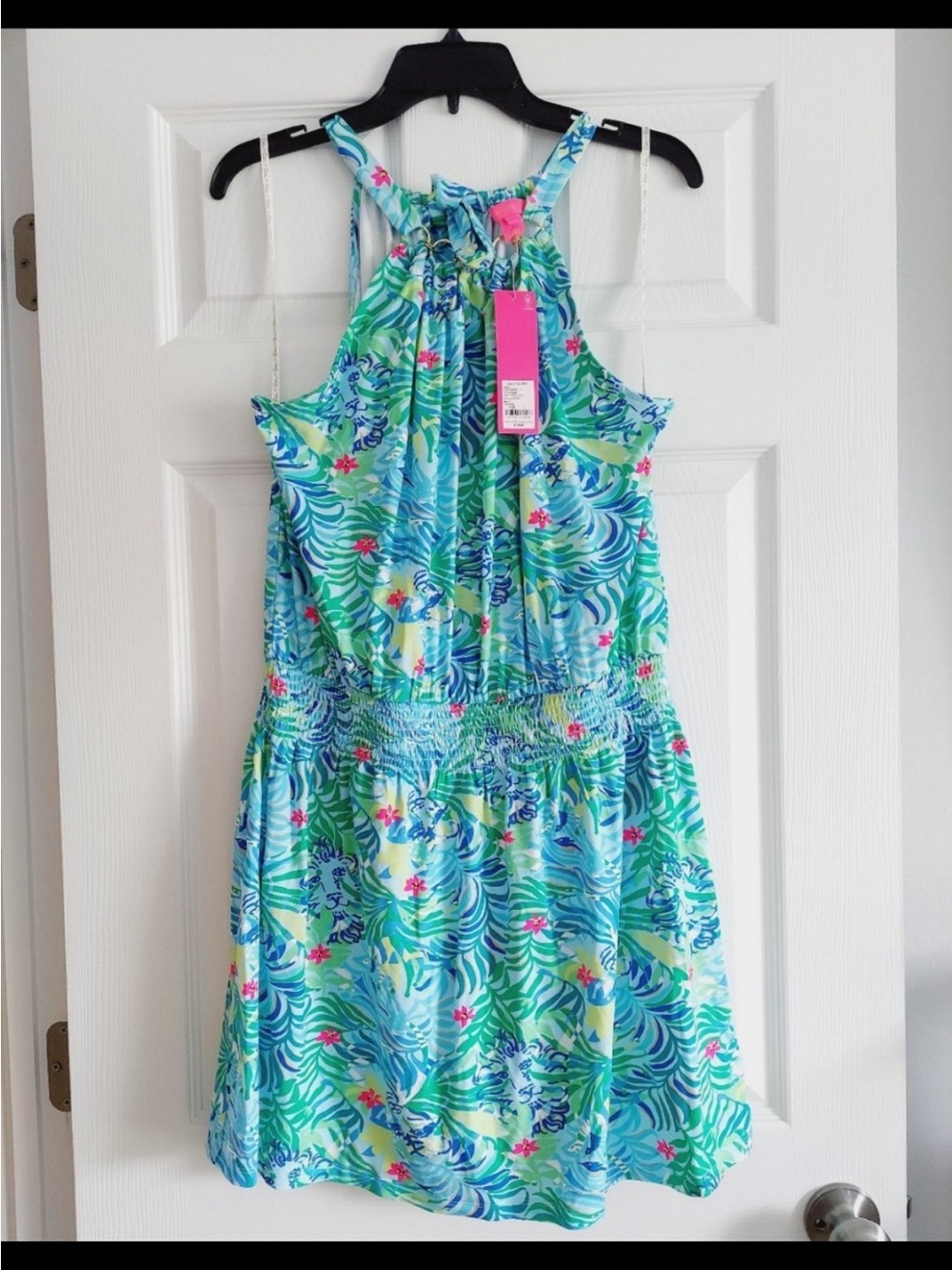 Lilly Pulitzer Shirelle Skirted Romper in Multi Via Parigi, NWT, Large